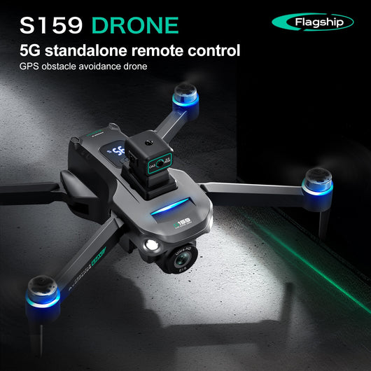 Dron GPS con Pantalla HD, Vuelo Automático y Retorno Inteligente S159 - Image 25