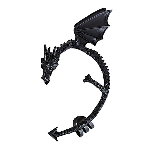 Ear Cuff Dragón Mítico: Joyería de Fantasía sin Perforación - Image 3