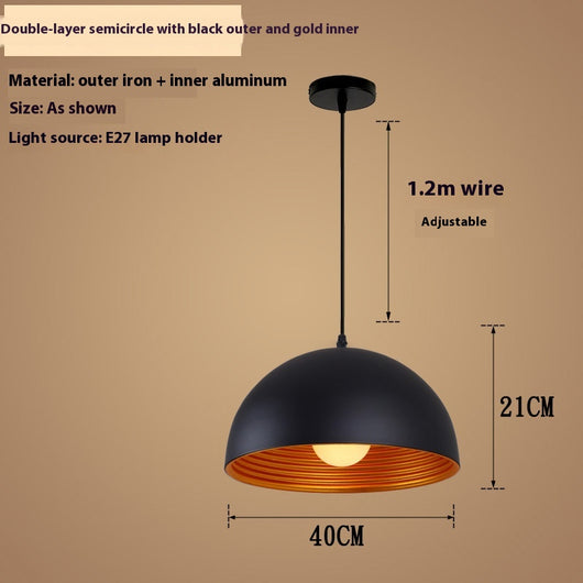 Lámpara Colgante Estilo Industrial para Oficina Creativa - Image 19