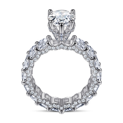 Anillo de Plata Esterlina 925 Elegante Gota de Lujo para Mujer - Image 3