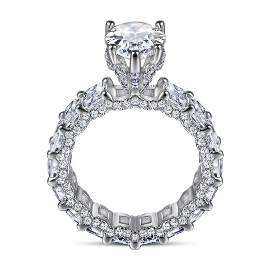 Anillo de Plata Esterlina 925 Elegante Gota de Lujo para Mujer - Image 3