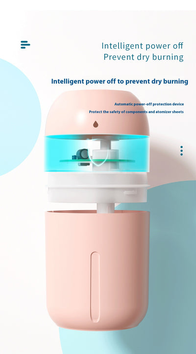 Humidificador USB Compacto 330ml para Escritorio y Dormitorio - Image 14