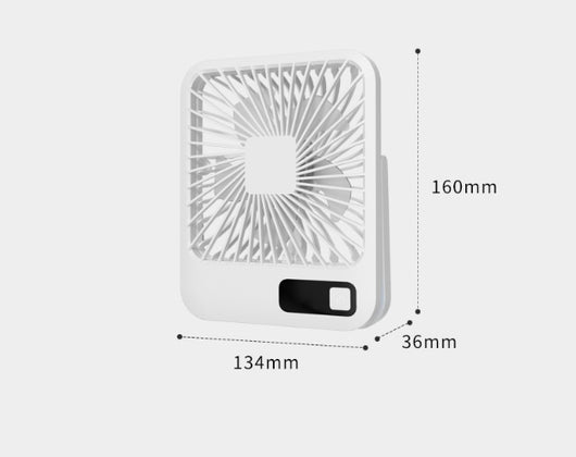 Ventilador de Escritorio Portátil Recargable USB Ultrasilencioso - Image 16
