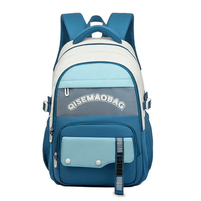 Mochila de Viaje Casual con Contraste de Colores - Image 9