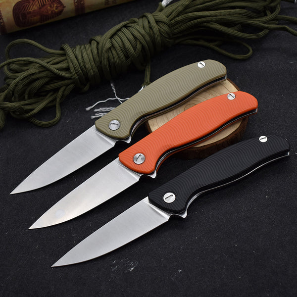 Cuchillo Plegable Táctico para Camping y Caza