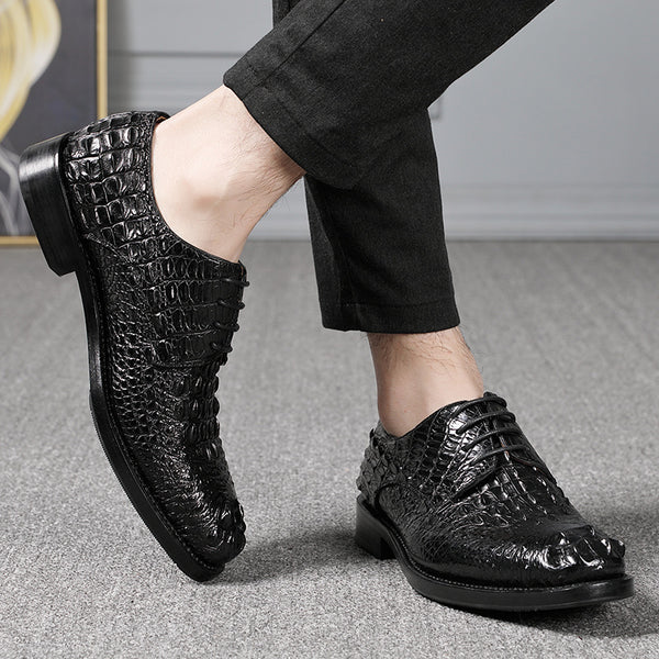 Zapatos Formales de Cuero para Hombre - Confección Artesanal Cómoda