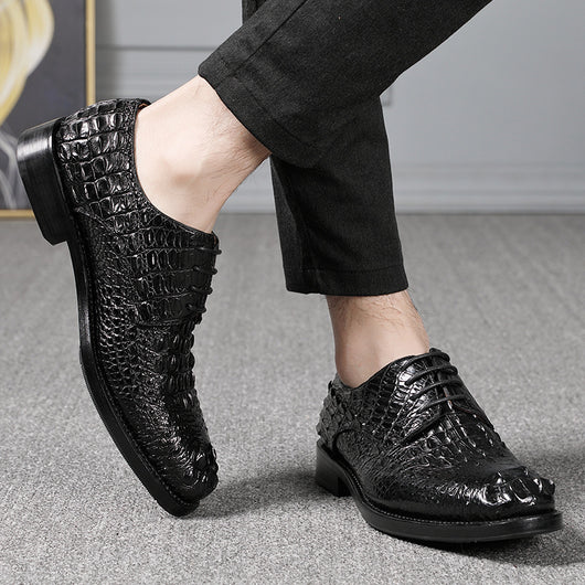 Zapatos Formales de Cuero para Hombre - Confección Artesanal Cómoda