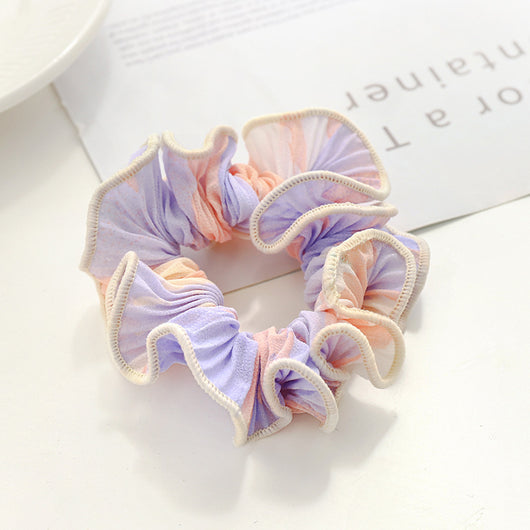 Aro para Cabello Tie Dye Plisado con Estilo Japonés y Coreano - Image 4