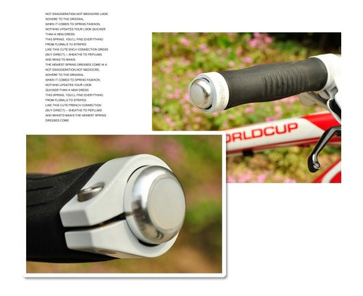 Manillar de Bicicleta en Aleación de Aluminio con Luz de Bloqueo - Image 7