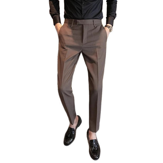 Pantalones de Vestir Clásicos Británicos para Hombre - Image 5