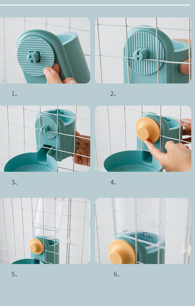 Fuente de Agua Automática Colgante para Gatos - Image 21