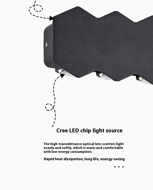 Lámpara de Pared LED Minimalista Onda para Pasillos - Image 14