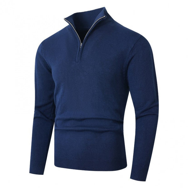 Suéter con Cierre para Hombre Talla Grande Forrado en Fleece