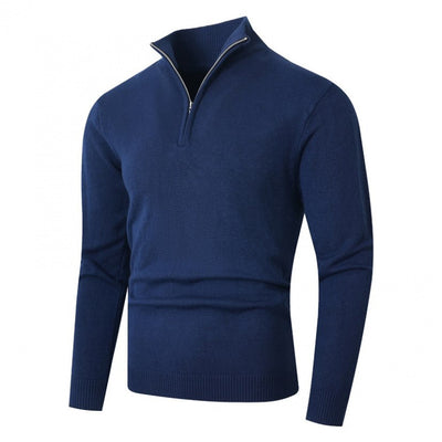 Suéter con Cierre para Hombre Talla Grande Forrado en Fleece - Image 2