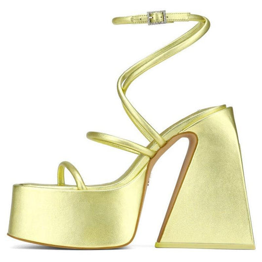 Sandalias Plataforma Mujer Punta Cuadrada Suela Gruesa - Image 19