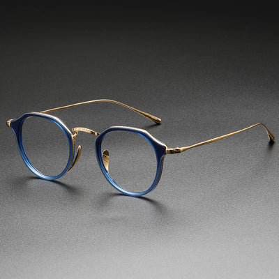 Gafas Retro de Titanio Japonés con Diseño Exclusivo - Image 4