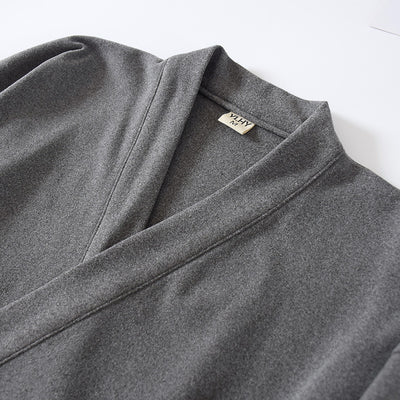 Pijama Kimono Japonés Muji para Hombre - Abrigo Térmico Premium - Image 26