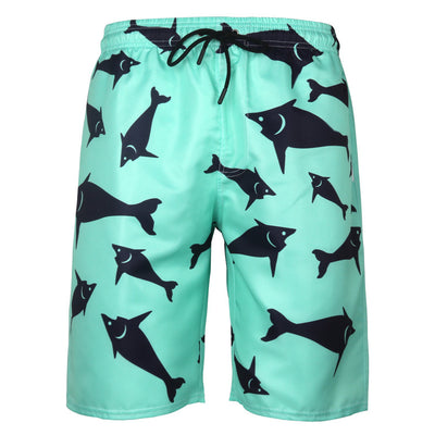 Pantalones de Playa Hombre Shorts Casuales Pulpo Talla Grande - Image 8