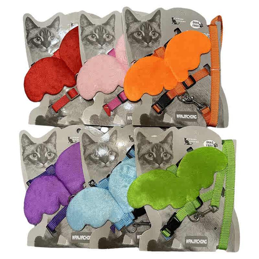 Arnés Universal para Mascotas con Cuerda de Mano y Correa de Pecho