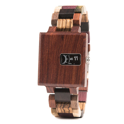 Reloj de Madera para Hombre - Estilo Casual Moderno - Image 3