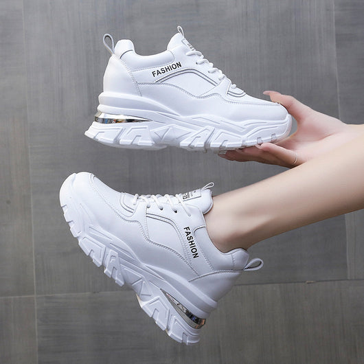 Zapatillas Deportivas Mujer Invierno con Forro Polar y Aumento de Altura - Image 5