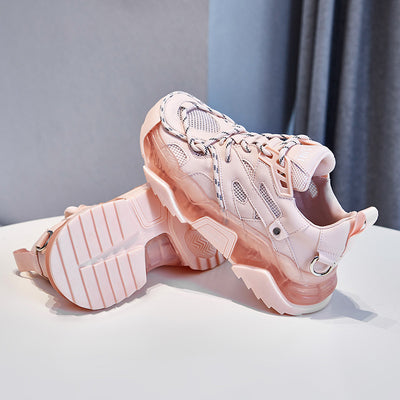 Zapatillas Deportivas Mujer Estilo Daddy Shoes con Suela Gruesa y Malla Transpirable - Image 2