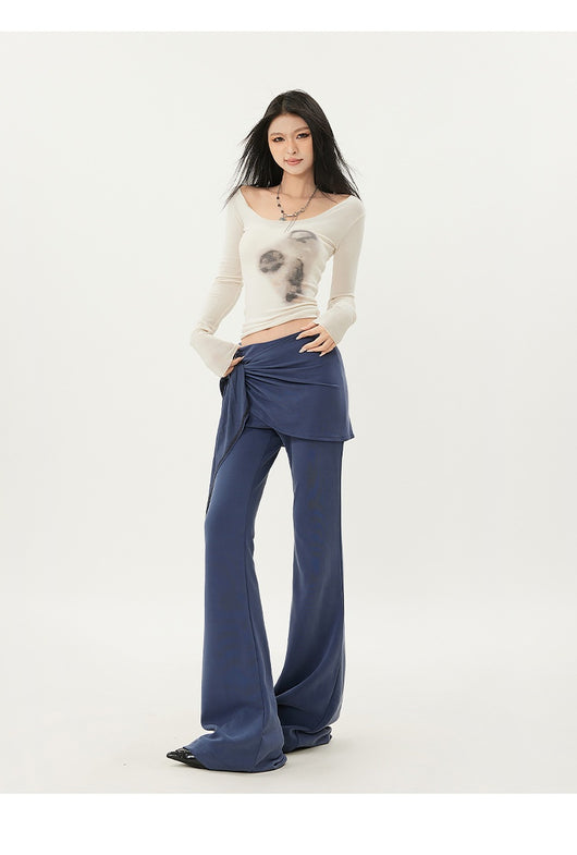 Pantalones Acampanados Cintura Baja Slim Fit - Image 32