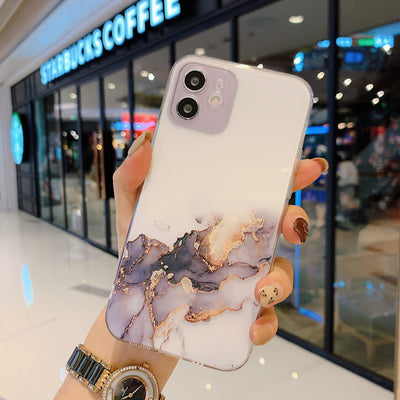 Funda TPU Transparente con Diseño de Mármol Hueco - Image 12