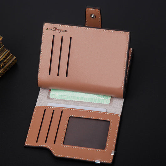 Billetera Corta Multifuncional Estilo Coreano para Hombre - Image 10