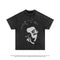 Camiseta Hombre Estilo Retro Americano Cuello Redondo Suelta Estampada Manga Corta