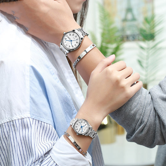 Reloj de Cuarzo Elegante Unisex para Estudiantes