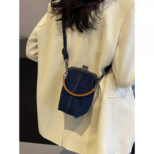 Bolsa Mensajera de Mezclilla Casual para Mujer - Image 6