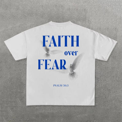 Camiseta Oversized Hombre Patrón Letras Personalidad - Image 17