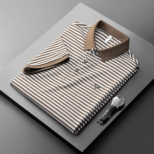 Camiseta Business Casual con Solapas para Hombre - Image 5