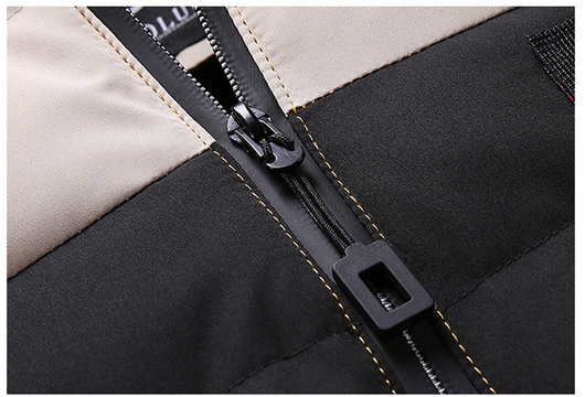 Chaqueta Impermeable para Hombre con Capucha Acolchada - Invierno - Image 16