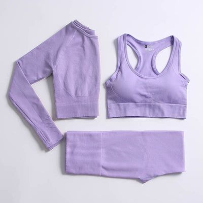 Conjunto de Yoga Seamless sin Costuras para Mujer - Image 4