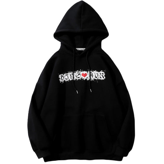 Sudadera Hoodie Estampada Suelta para Hombre y Pareja - Marca Trendy - Image 7
