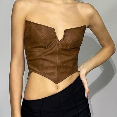 Chaleco Casual sin Mangas con Cierre y Escote Asimétrico para Mujer - Image 12