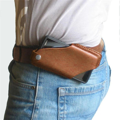 Funda Protectora de Cuero para Celular con Soporte de Cinturón - Image 6