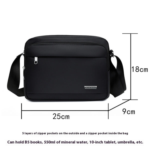 Bolsa Mensajera Oxford Ejecutiva Multicompartimento - Image 5