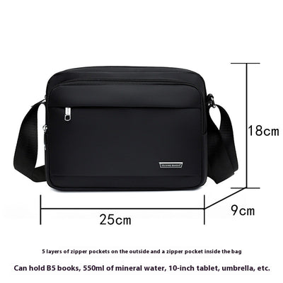Bolsa Mensajera Oxford Ejecutiva Multicompartimento - Image 5