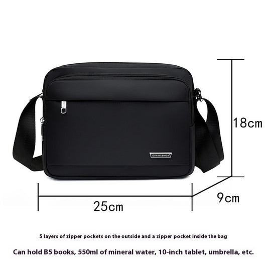 Bolsa Mensajera Oxford Ejecutiva Multicompartimento - Image 5