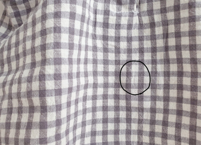 Camisa Preppy a Cuadros Azul Marino Manga Corta - Image 7