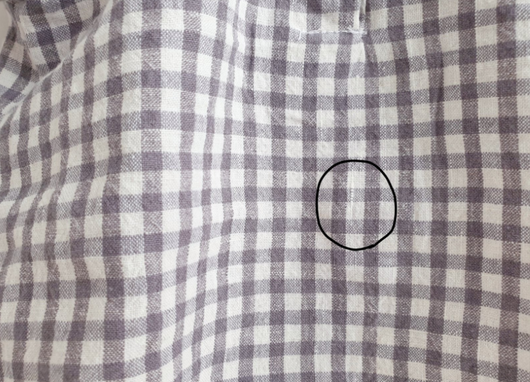 Camisa Preppy a Cuadros Azul Marino Manga Corta - Image 7