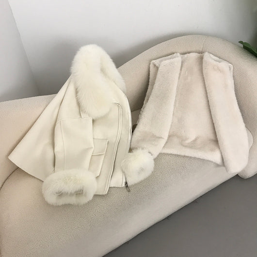 Abrigo de Lana Reversible Grueso para Otoño e Invierno - Image 15