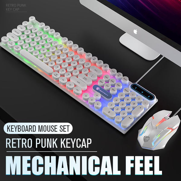 Kit Teclado y Ratón Alámbrico para Oficina y Negocios