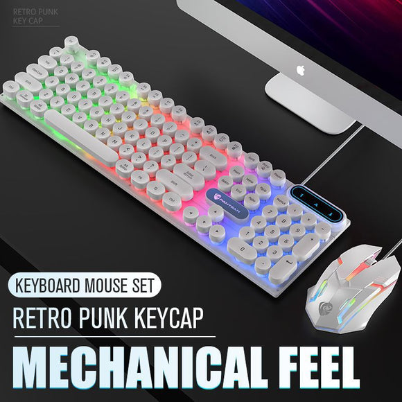 Kit Teclado y Ratón Alámbrico para Oficina y Negocios