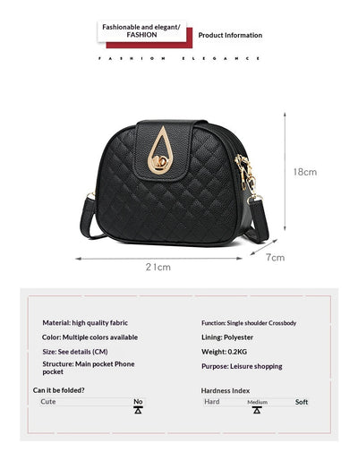 Bolso Cuadrado Coreano para Mamá - Versátil y Elegante - Image 6
