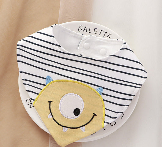 Babero de Algodón Suave para Bebé con Diseño de Dibujos Animados - Image 34