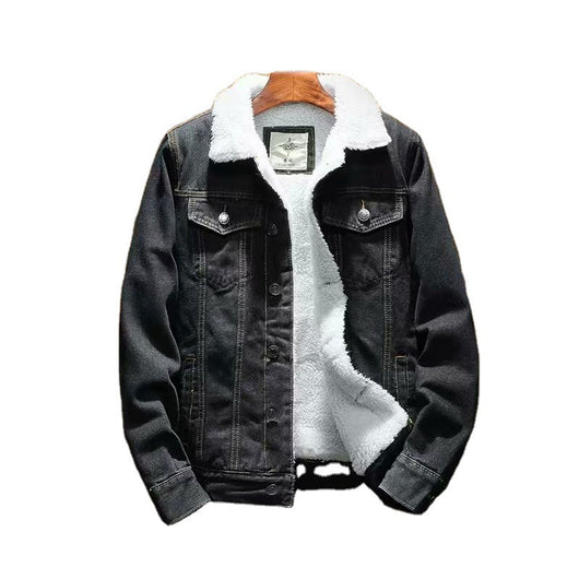 Chaqueta de Mezclilla de Algodón para Invierno Hombre - Image 3